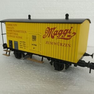 Wagon couvert 2 essieux CFF MAGGI