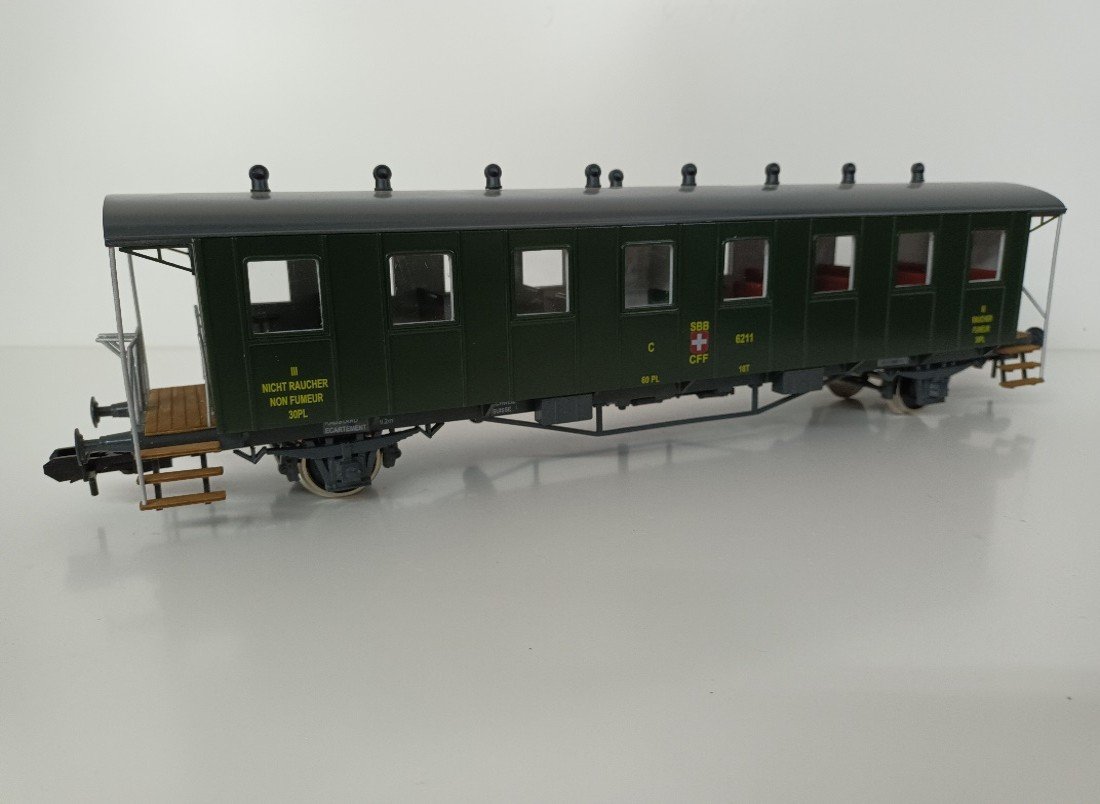 Voiture CFF 2 essieux